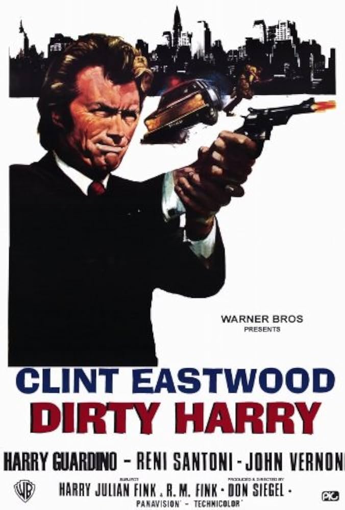 ワーナー懸賞品　ダーティハリー（Dirty Harry）ポスター ダーティハリー Dirty Harry 映画 ポスター 参考買取価格 ｜買取